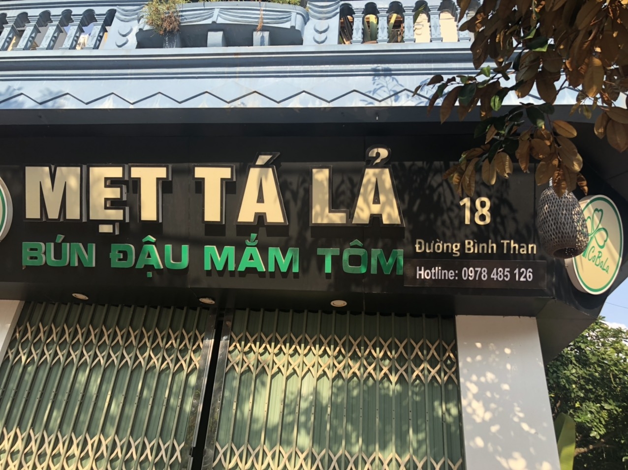  Mẹt Tá Lả 18 Bình Than - Món Ngon Mỗi Ngày