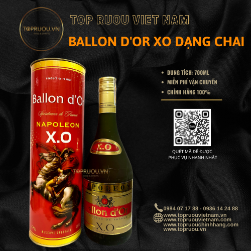 XO Brandy Ballon D’OR – PHÁP 700ML