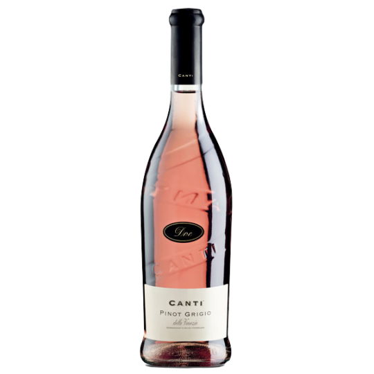 VANG HỒNG CANTI PINOT GRIGIO DELLE VENEZIE D.O.C. ROSE – Ý 750ML