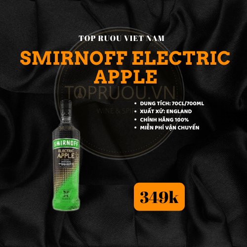 SMIRNOFF ELECTRIC APPLE