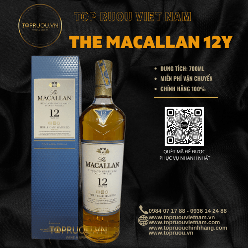 Whisky Macallan 12 Triple Cask Mature 700ml – 40% – Scotland