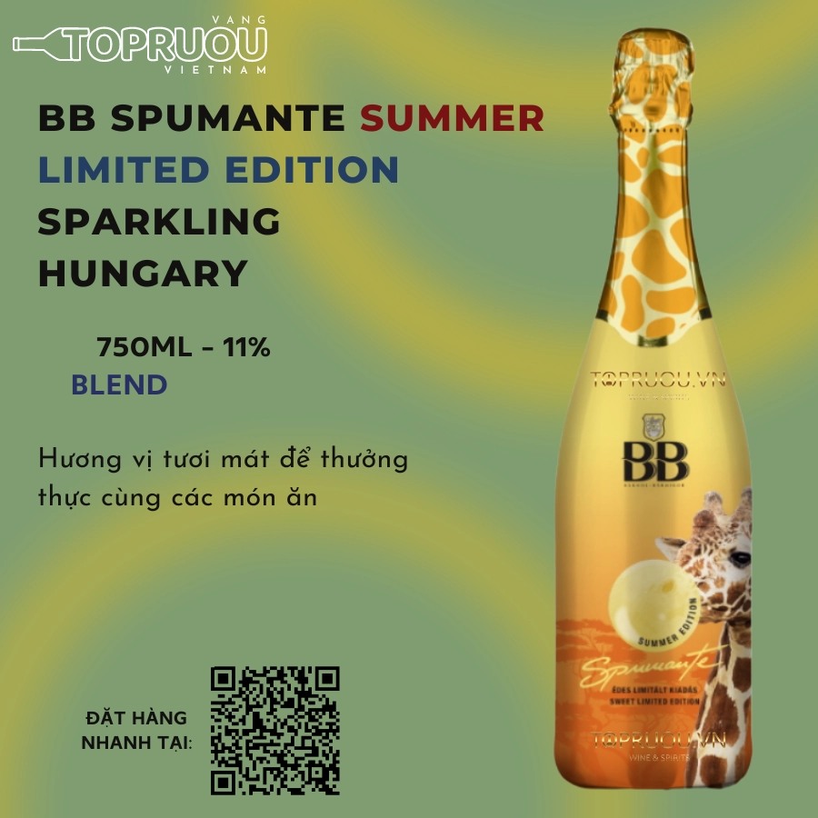 BB SPUMANTE SUMMER LIMITED EDITION SPARKLING HUNGARY