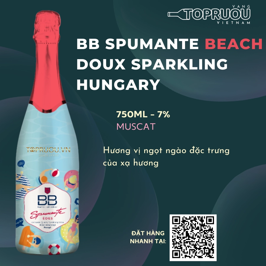BB SPUMANTE BEACH DOUX SPARKLING  HUNGARY