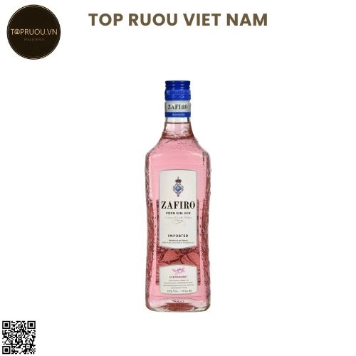 Gin Zafiro Strawberry – 700ml – 37,5% – Tây Ban Nha