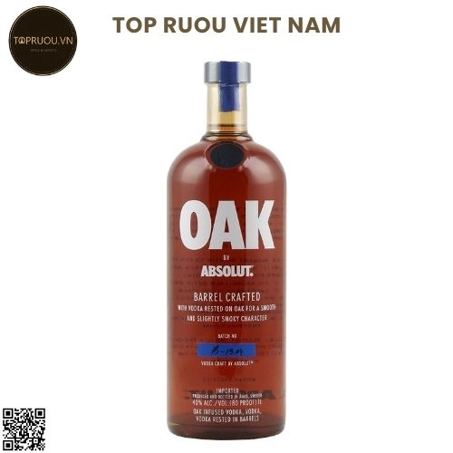 Vodka Absolut OAK – 700ml – 40% – Thụy Điển