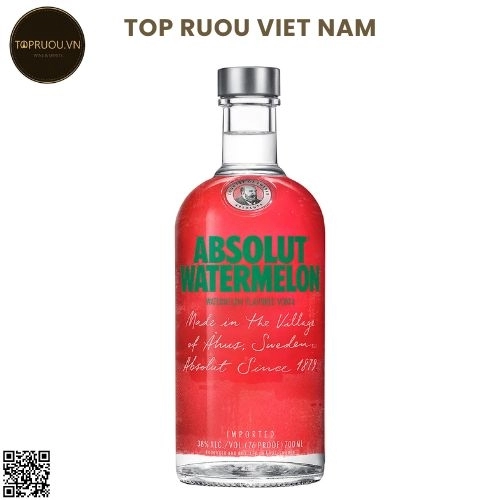 Vodka Absolut Watermelon – 700ml – 40% – Thụy Điển