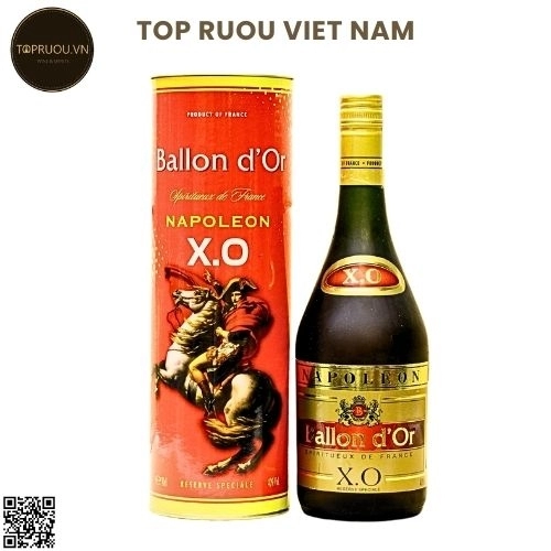 Brandy Xo Ballon D’or (Dạng chai) – 700ml – 40% – Pháp