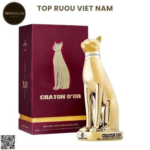 Brandy Xo Chaton D’or Extra – 700ml – 40% – Pháp