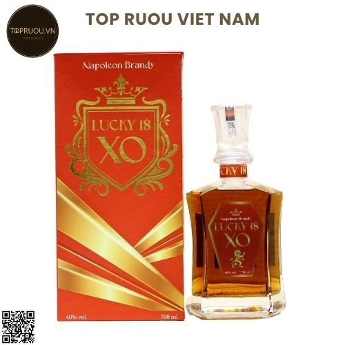 Brandy Xo Lucky 18 Gold – 700ml – 40% – Pháp