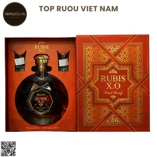 RUBIS XO BRANDY – 700ml – 40% – Pháp