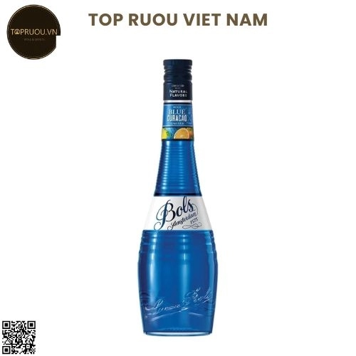 Liqueur Bols Blue Curacao – 700ml – 38% – Hà Lan