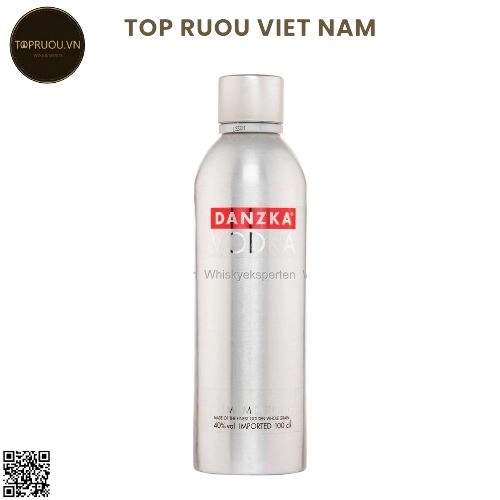 Vodka Danzka – 1000ml – 40% – Đan Mạch