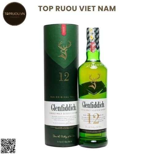 Whisky Glenfiddich 12 – 700ml – 40% – Scotland