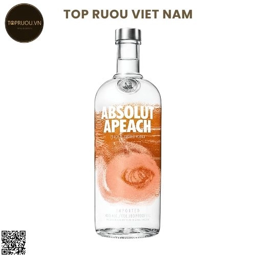 Vodka Absolut Apeach ( Đào) – 1000ml – 40% – Thụy Điển