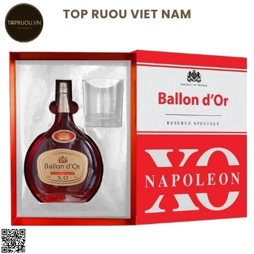 Brandy XO Ballon D’or – 700ml – 40% – Pháp