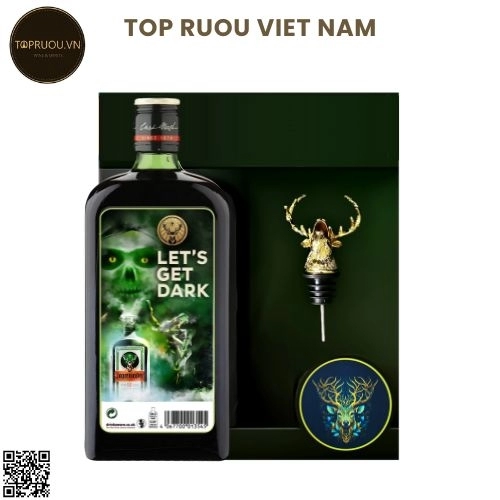 Jagermeister The Grim Reaper  +Hộp + Kèm Đầu Hươu 700ml – 35% – Đức