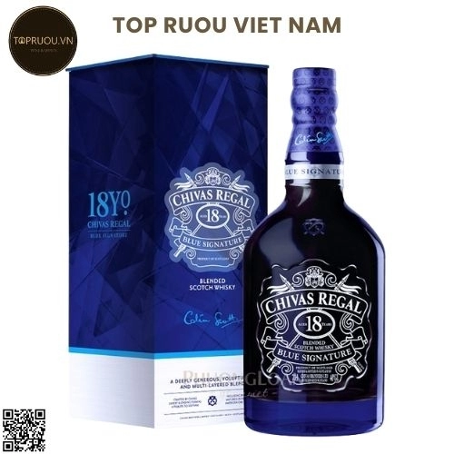 Whisky Chivas Regal 18 Blue – 700ml – 40% – Scotland
