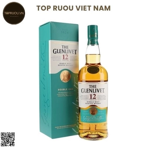 Whisky The Glenlivet 12 YO Double Oak – 700ml – 40% – Scotland