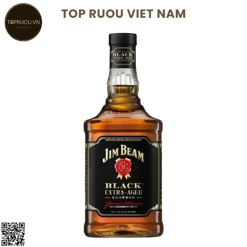 Whisky Jim Beam Black – 700ml – 43% – Mỹ