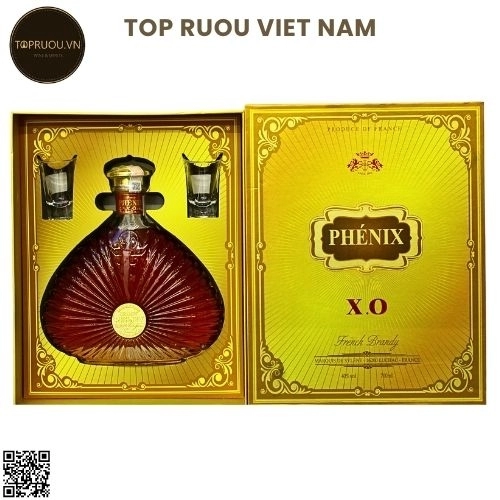 Brandy Xo Phenix – 700ml – 40% – Pháp