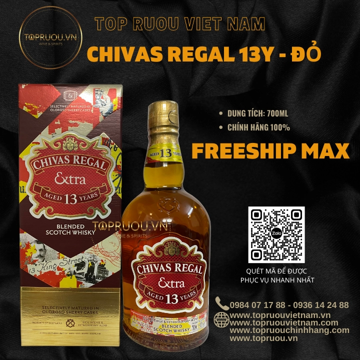 Chivas Regal 13 Đỏ