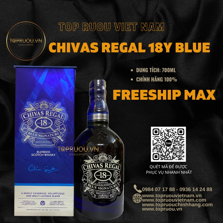 Chivas Regal 18 Blue
