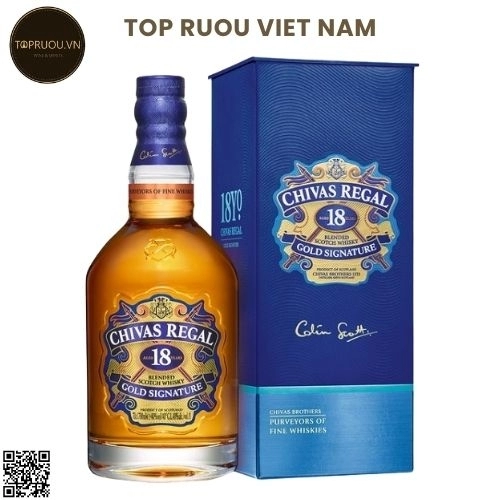 Whisky Chivas Regal 18 Gold – 700ml – 40% – Scotland