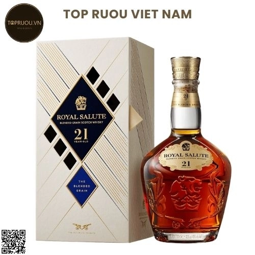 Whisky Chivas Royal Salute 21 Year Old Blended Grain King’s Diamond – 700ml – 40% – Scotland