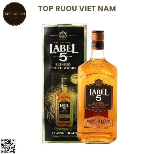 Whisky Label 5 Premium Black – 700ml – 40% – Scotland