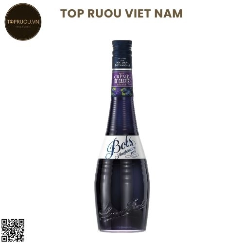 Liqueur Bols Crème De Cassis – 700ml – 17% – Hà Lan