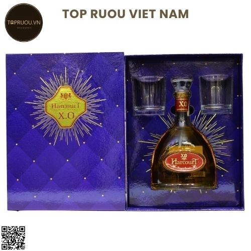 Brandy Xo Harcourt – 700ml – 40% – Pháp