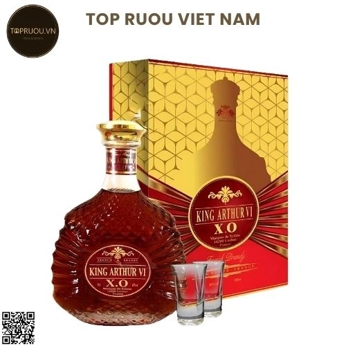 Brandy Xo King Arthur VI – 700ml – 40% – Pháp