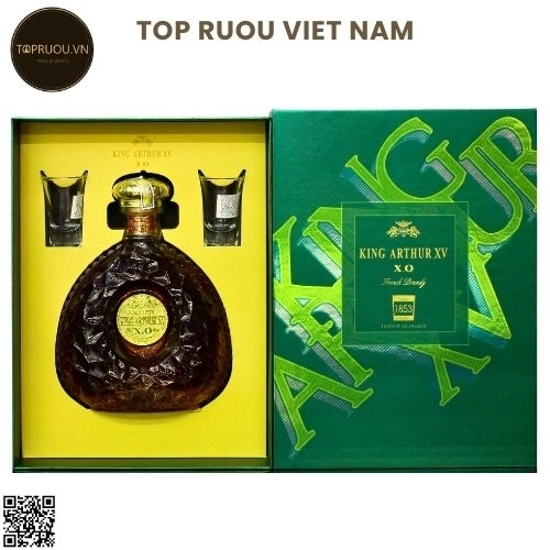 Brandy Xo King Arthur XV – 700ml – 40% – Pháp