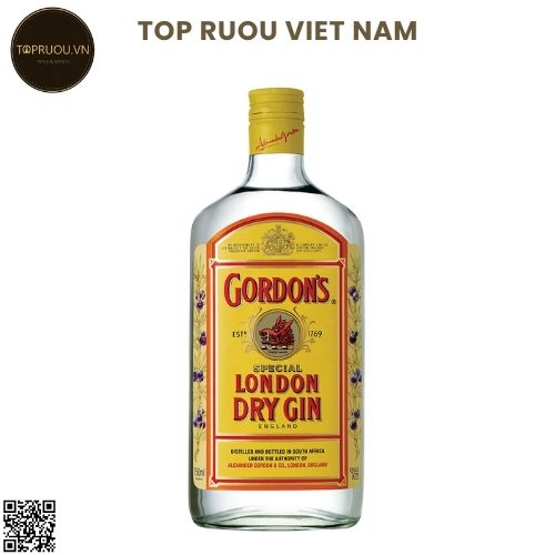 GORDON’S LONDON DRY GIN – 700ml – Anh