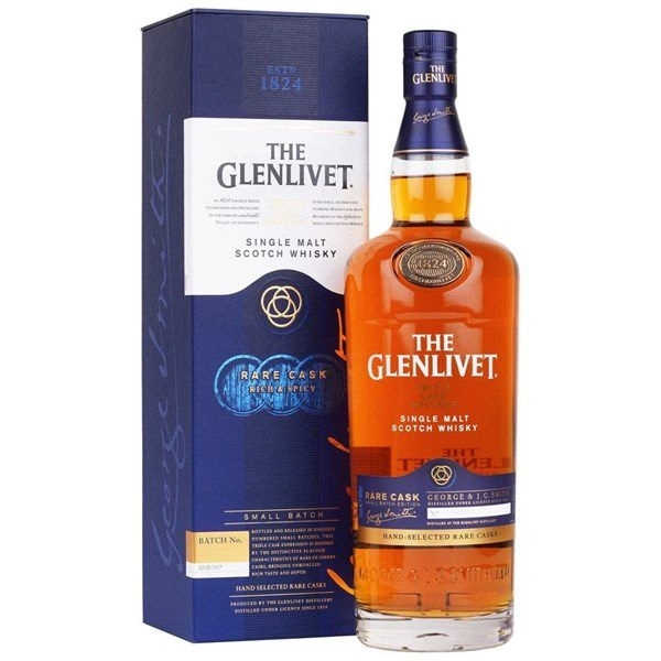 Whisky Glenlivet Triple Cask Matured – Rare Cask 1000ml – 40% – Scotland