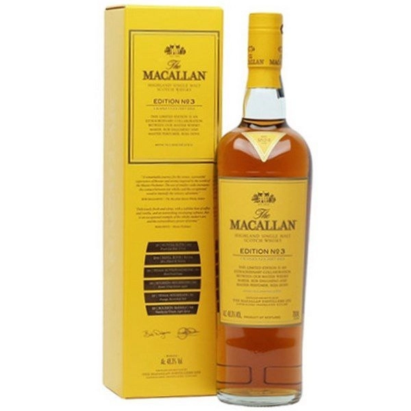 WHISKY Macallan Edition No.3 700ML – 48,3% – SCOTLAND