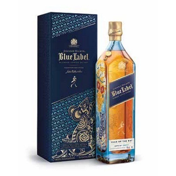 Whisky Johnnie Walker Blue Label Year of Rat – Tết 2020 750ml – 40% – Scotland