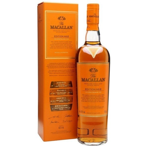 WHISKY Macallan Edition No.2 700ML – 48,2% – SCOTLAND
