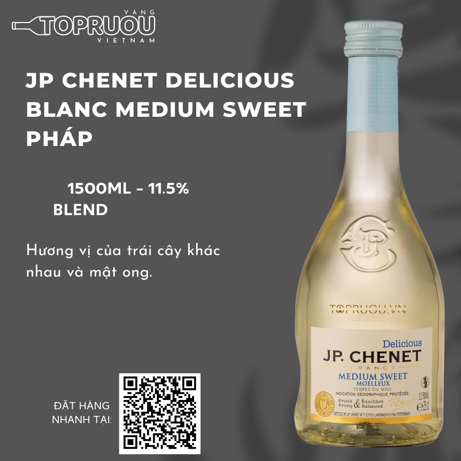 JP CHENET DELICIOUS Blanc Medium Sweet 1500ml