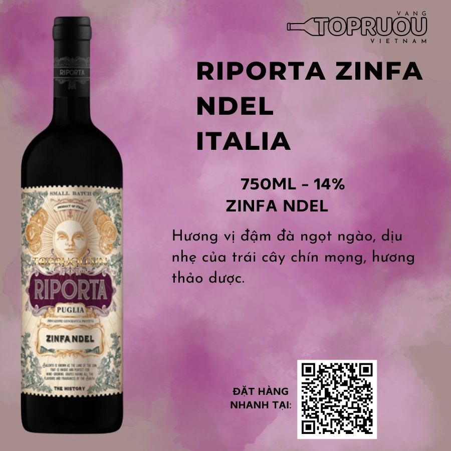 Riporta Zinfandel Salento, Puglia IGP