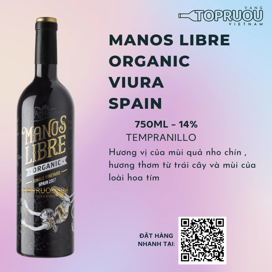 Manos Libre Viura Sauvignon Blanc Organic