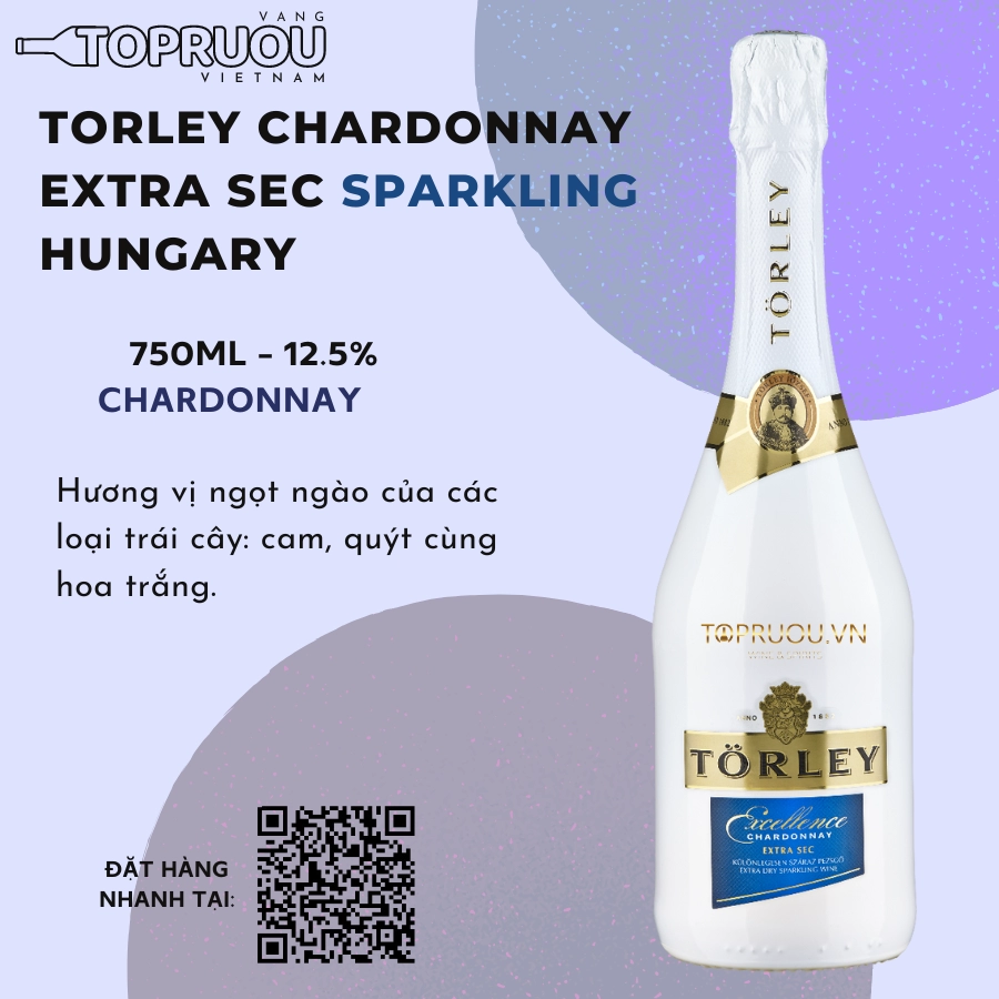 Torley Chardonnay Extra Sec Sparkling