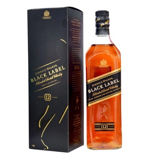 Whisky Johnnie Walker Black Label 750ml – 40% – Scotland