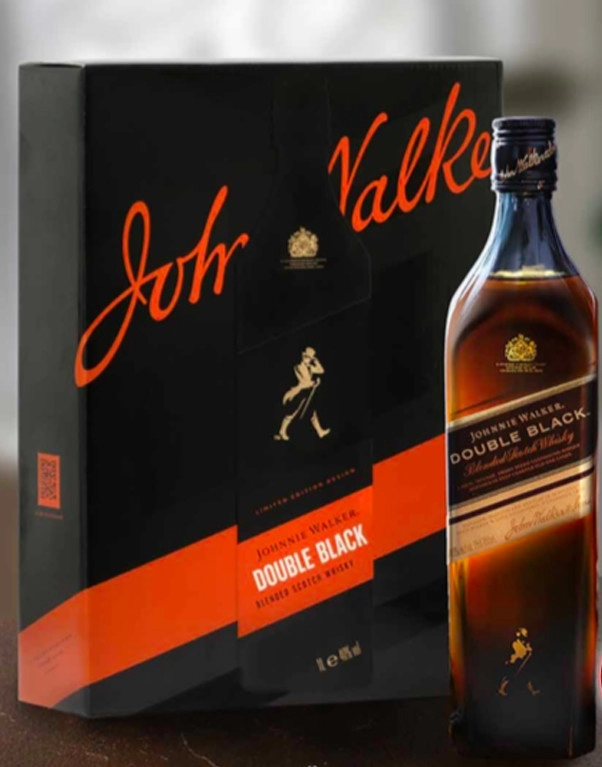 Whisky Johnnie Walker Double Black Hộp Quà F23 – 1000ml – 40% – Scotland