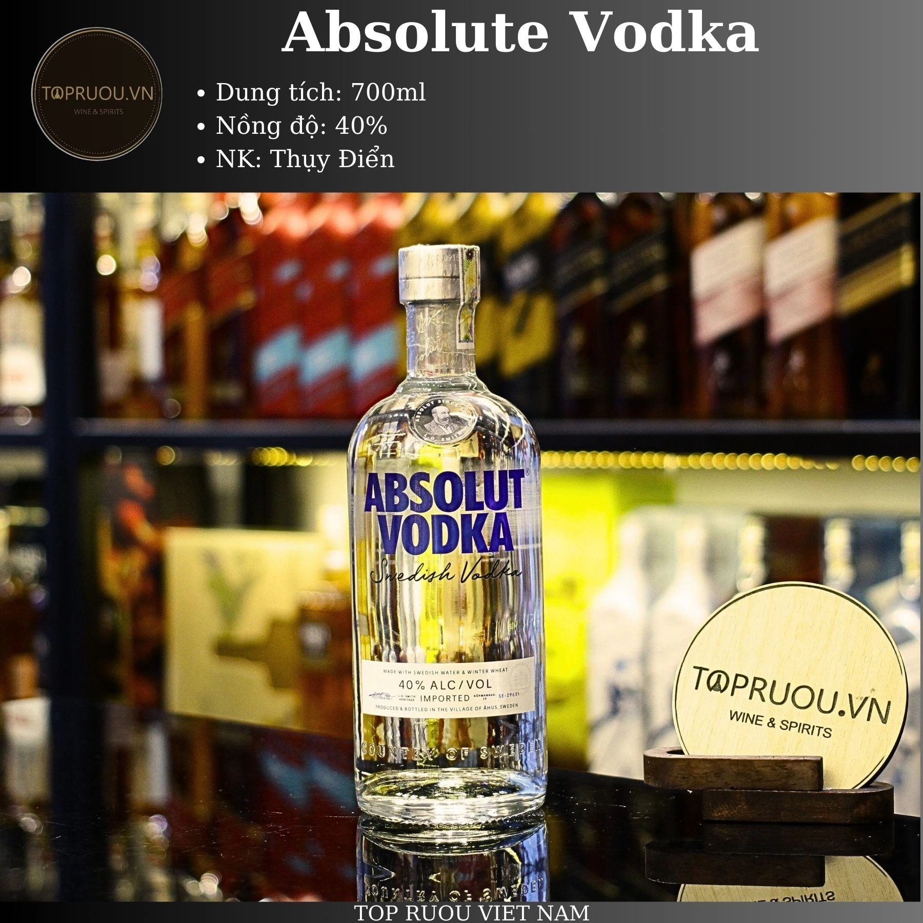 VODKA ABSOLUT