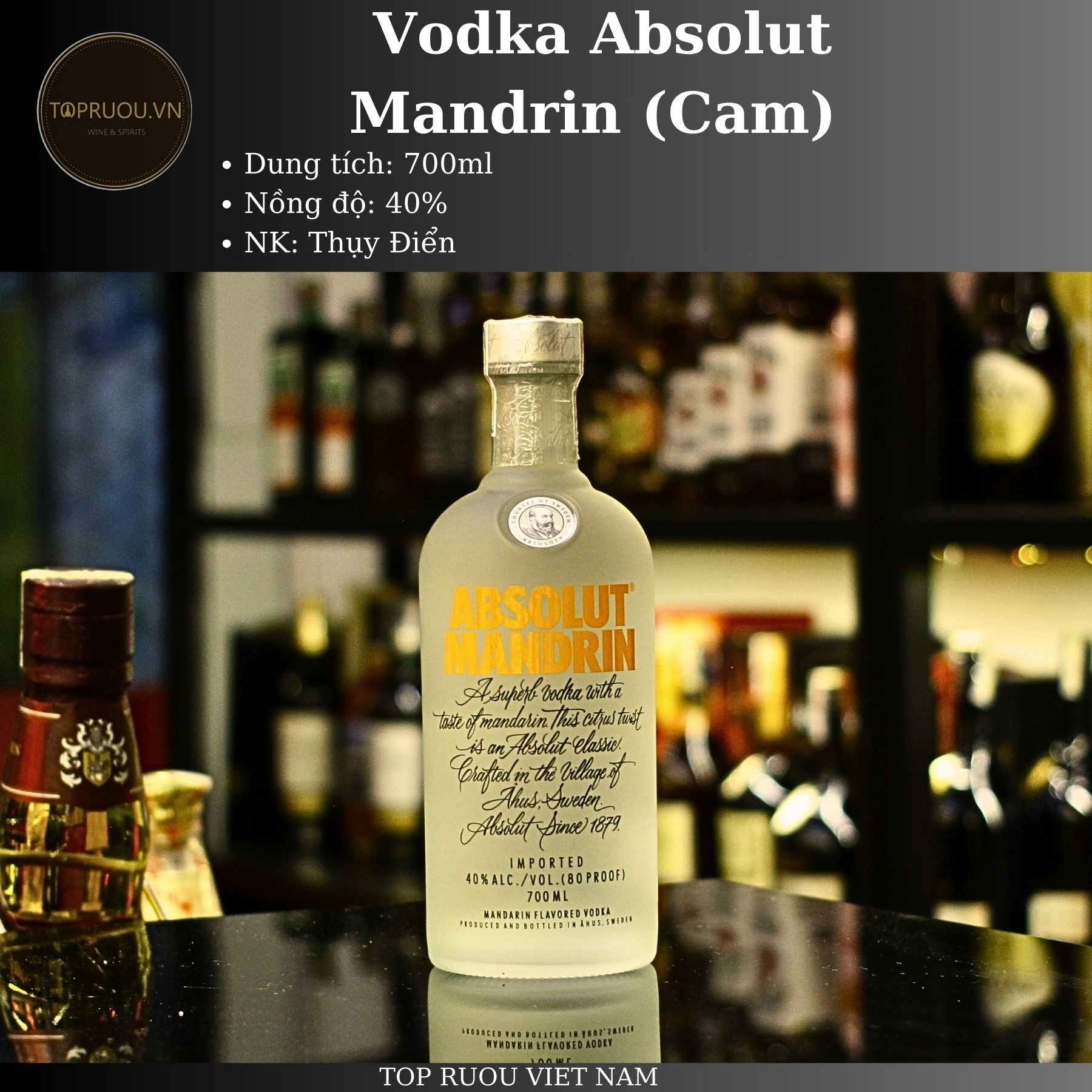 ABSOLUT MANDRIN  – 1000ml