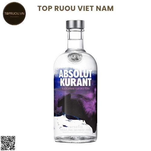 Vodka Absolut Kurant (Nho) – 700ml – 40% – Thụy Điển