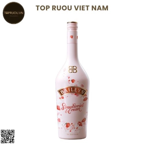 Rượu Sữa Baileys Dâu – 700% – 17% – Iceland