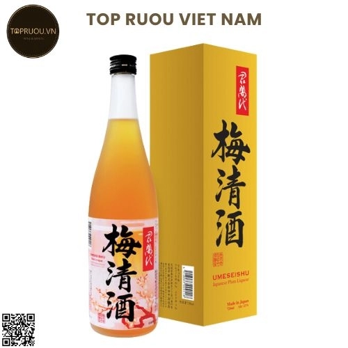 Rượu Mơ Kimibandai – 720ml – 13% – Nhật Bản