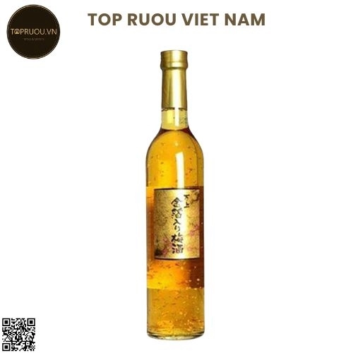 Rượu Mơ Vẩy Vàng Kikkoman – 500ml – 13% – Nhật Bản